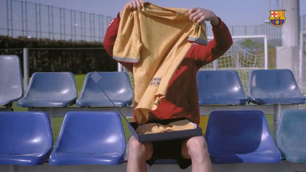 Barça unveil new away kit