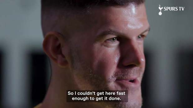 Fraser Forster's first Tottenham interview
