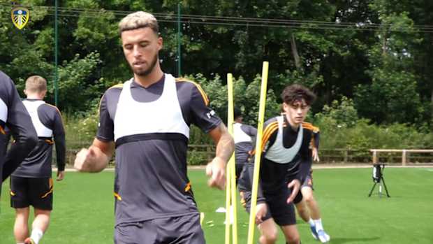 Jesse Marsch leads first training session of 2022-23