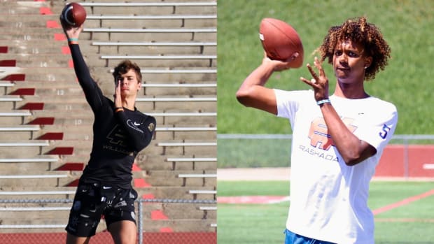 Emory Williams and Jaden Rashada