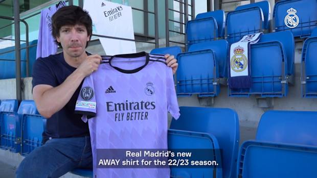 Real Madrid and adidas unveil the 2022-23 away jersey