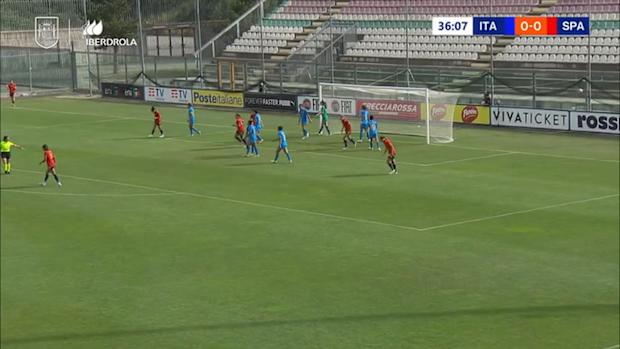 Highlights - Women's friendly: Italy 1-1 Spain