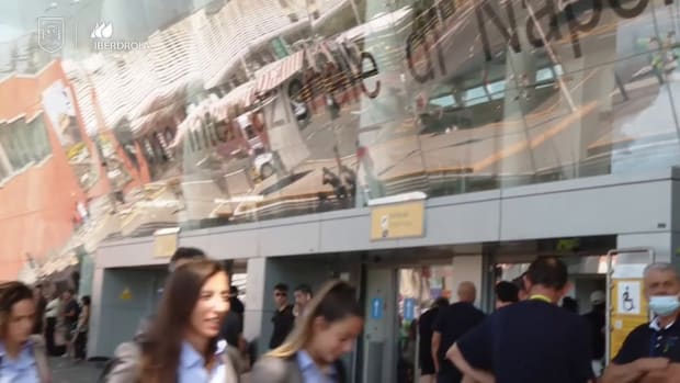 Spain Women's departure to England for the Euro 2022