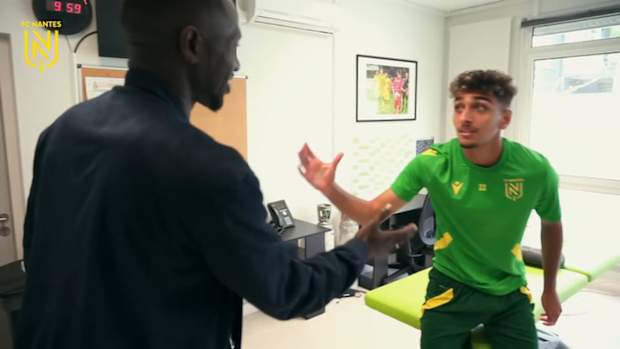 Behind the scenes of Moussa Sissoko first steps and training session at Nantes