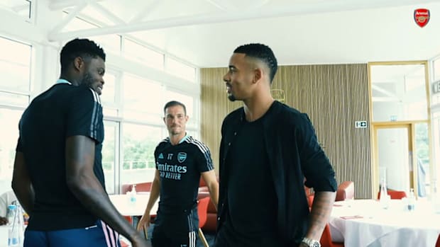 Gabriel Jesus on his Brazilian teammates at Arsenal