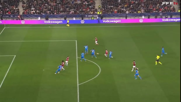 Justin Kluivert's stunning brace vs OM in French Cup