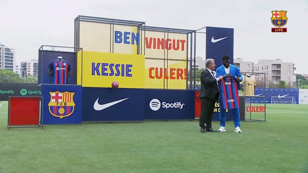 Kessie is FC Barcelona player
