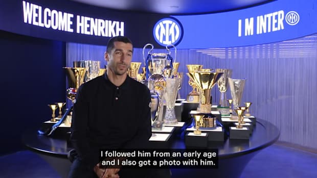 Mkhitaryan's first words as an Inter player