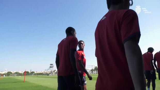 First training with Minamino