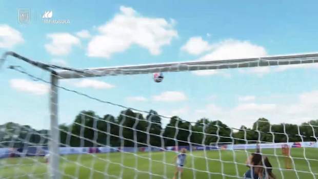 Spain Women players love firing into the top corner during training