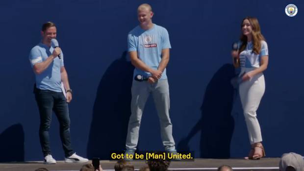 Haaland can’t wait to play Man Utd
