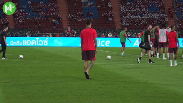 Darwin Núñez exits training as Liverpool prepare to face Manchester United