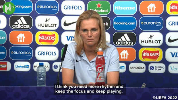 Sarina Wiegman: 'I choose rhythm over rotation'