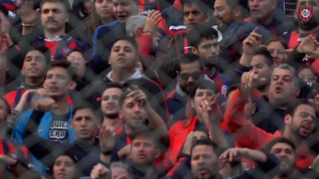 The incredible atmosphere as San Lorenzo beat Boca