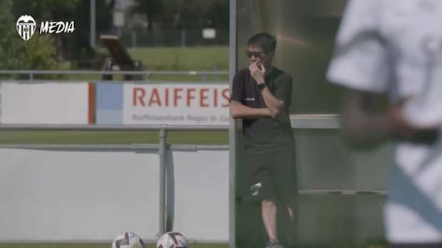 Gattuso vocal in training during Valencia’s pre-season