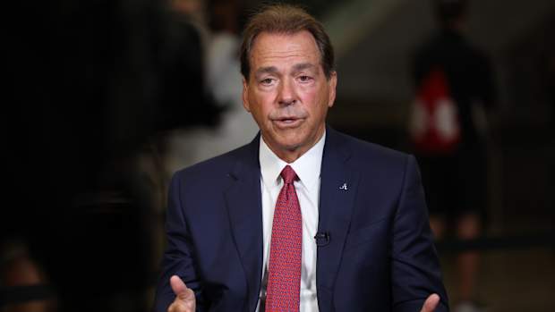 Nick Saban at 2022 SEC Media Days