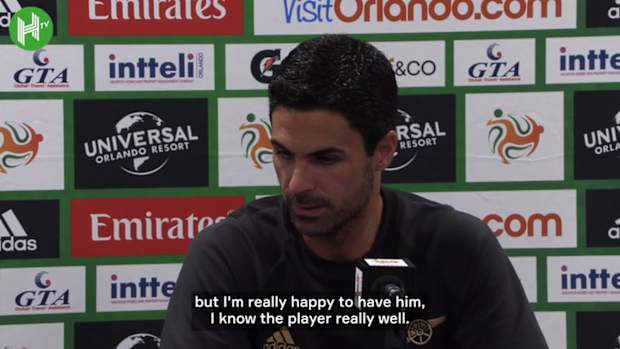 Arteta's words on Zinchenko signing
