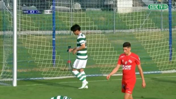 Hatate's pre-season strike vs Wiener Viktoria