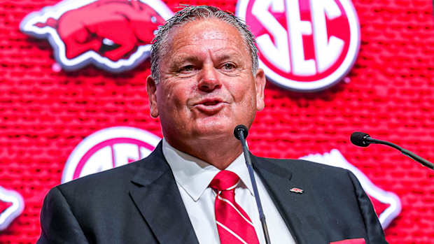 Sam Pittman-SECMD22
