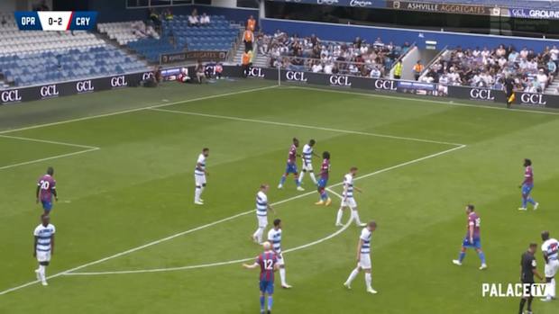 Zaha scores an absolute screamer in pre-season