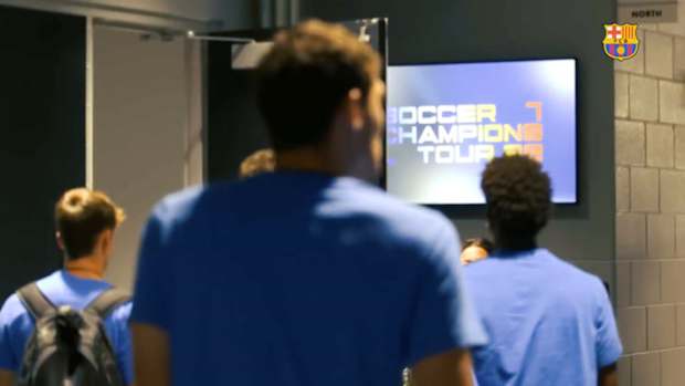 Behind the scenes El Clasico in Las Vegas