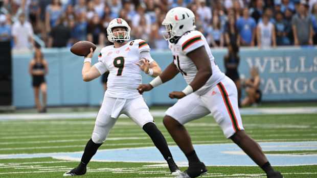 Tyler Van Dyke - Miami at North Carolina 2021