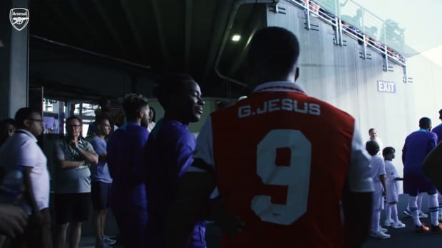 Behind the scenes: Jesus scores, Zinchenko debut as Gunners beat Chelsea 4-0