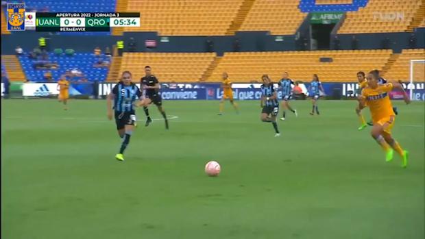 Tigres Women's comprehensive 4-0 win against Querétaro