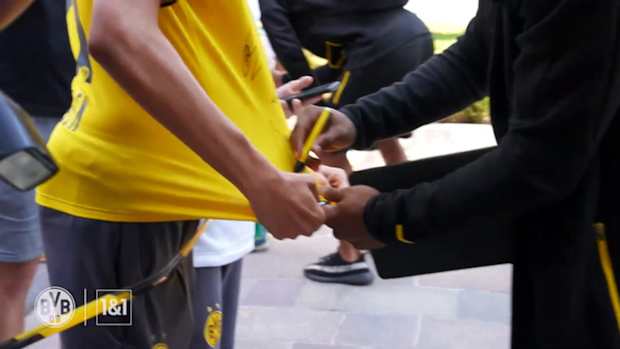BTS: Dortmund's training camp in Switzerland