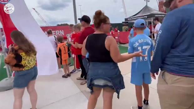 Behind the scenes: Bayern's pre season friendly vs Man City