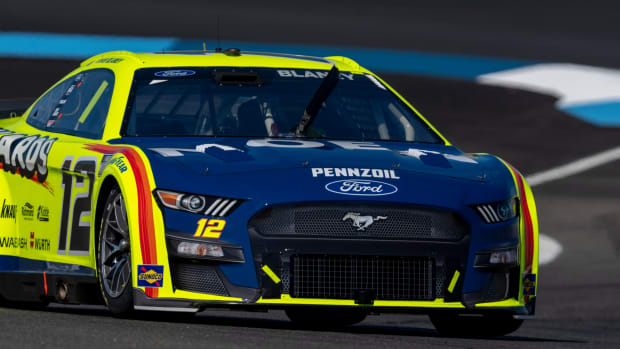 Ryan Blaney may be third in the current standings, but he remains winless. He needs to win one of the next five races or he may miss the playoffs. Photo: USA Today Sports / Robert Scheer.