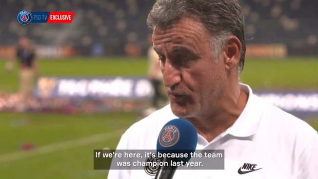  Galtier: ' It was important to bring this trophy back to Paris'