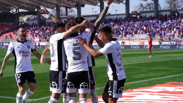 Colo-Colo’s goals in Superclásico win