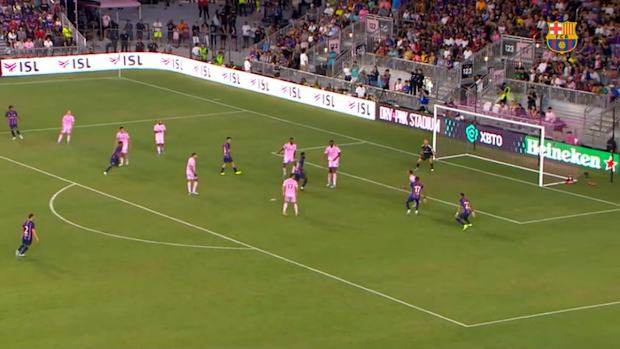 FC Barcelona’s goals in the US tour 2022