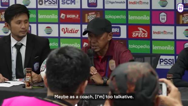 Rahmad Darmawan on the referee's performance