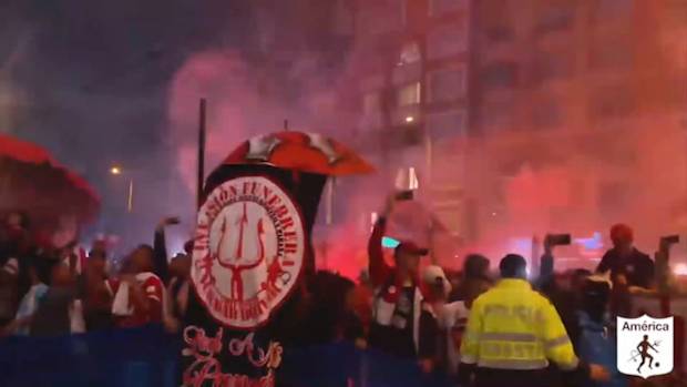 América de Cali fans create amazing atmosphere