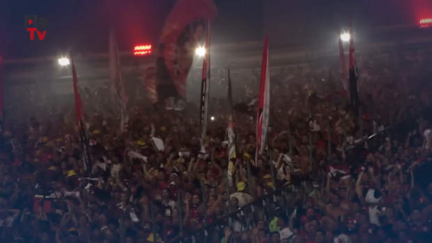 Vidal on his debut and first steps at Flamengo