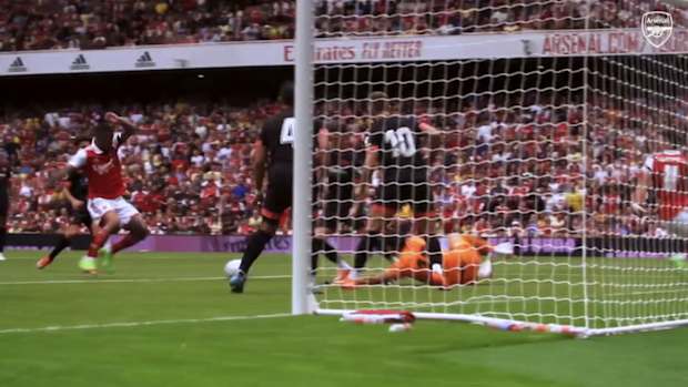 Gabriel Jesus focus in dream Emirates debut