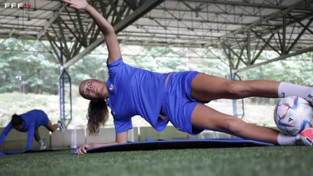 U20 French Women team prepare World Cup in Costa Rica