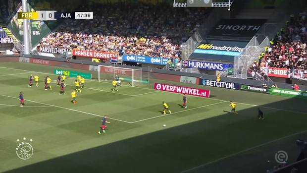 Brobbey helps Ajax to secure the win vs Fortuna Sittard