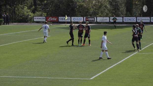 Charles De Ketelaere's hat-trick against Pergolettese