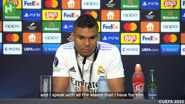 Casemiro says Ancelotti is simply a football man