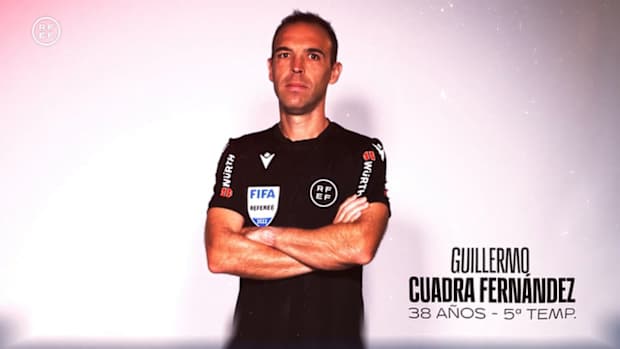 The 22/23 Spanish First Division referees