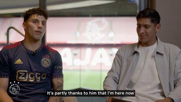 Jorge Sánchez on reuniting with Edson Álvarez at Ajax
