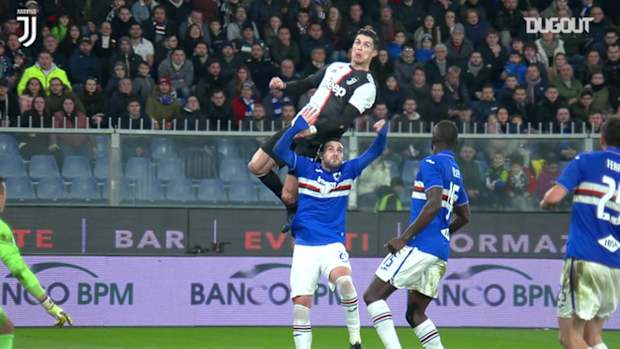 Cristiano Ronaldo’s incredible header against Sampdoria