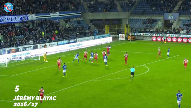 Strasbourg's best goals vs Reims at home