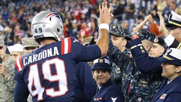 New England Patriots LS Joe Cardona