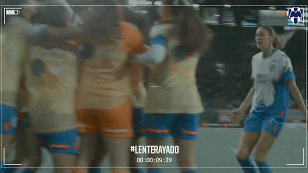 Monterrey Women's first international goal 