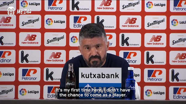 Gattuso enjoyed playing in Bilbao for the first time