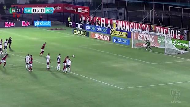 Lázaro's goals for Flamengo in 2022